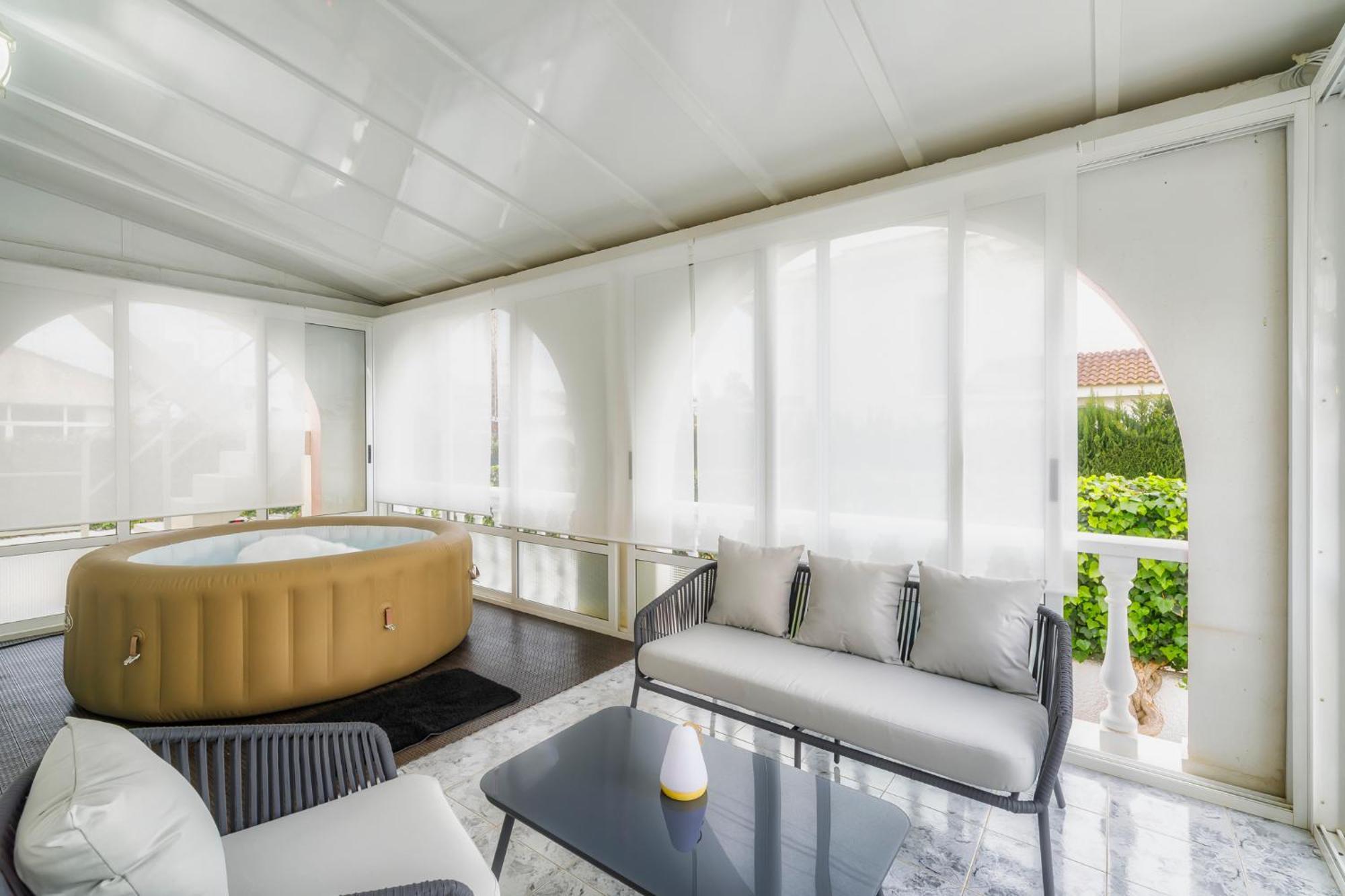 Villa Marie Estancia Premium En El Mar Menor Con Jacuzzi Climatizado Los Narejos Dış mekan fotoğraf